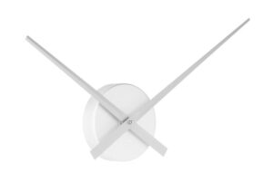 Time for home Stříbrné nástěnné hodiny Pointer 28 cm