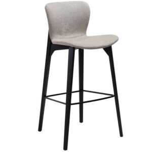 ​​​​​Dan-Form Béžová látková barová židle DAN-FORM Paragon 77 cm