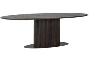 Hnědý dubový jídelní stůl Richmond Luxor 235 x 110 cm
