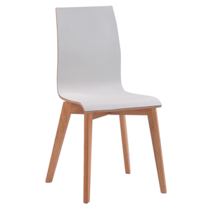 Bílá jídelní židle ROWICO GRACY
