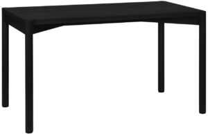 Noo.ma Černý dubový jídelní stůl Yami 130 x 70 cm