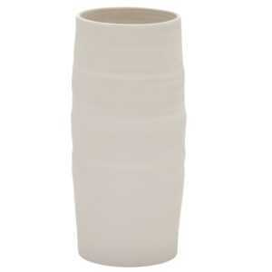 Bílá keramická váza Kave Home Macae 27 cm