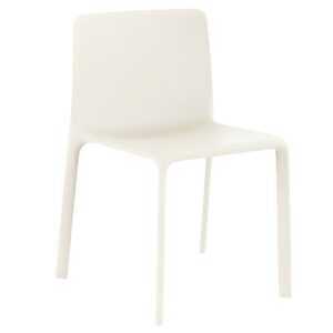 VONDOM Bílá plastová jídelní židle KES