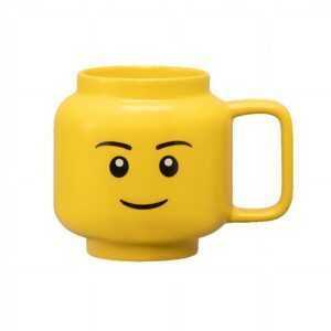 Žlutý keramický hrnek LEGO® Chlapec 530 ml