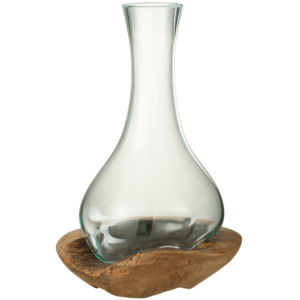 Skleněná váza J-line Gebra 33