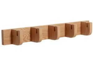 Dubový nástěnný věšák Hübsch Nomad 60 cm