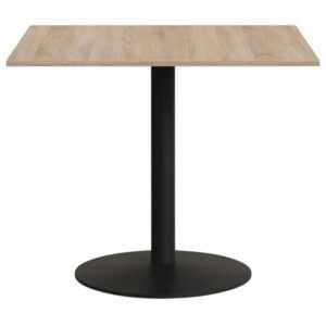 Přírodní bistro stolek Kave Home Esilda 90 x 90 cm