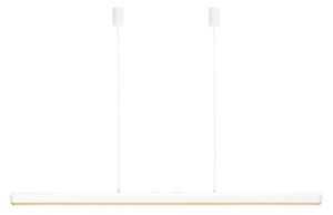 Umage Bílo-zlaté kovové závěsné LED světlo Hazel Branch 150 cm