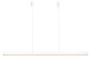 Umage Bílo-zlaté kovové závěsné LED světlo Hazel Branch 150 cm
