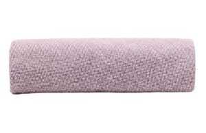 Fialový potah na taburet Kave Home Kaeli 43 cm