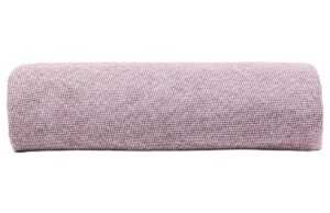 Fialový potah na taburet Kave Home Kaeli 90 cm