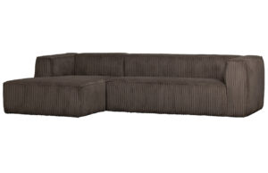 WOOOD Manšestrová rohová pohovka Bearny 305 cm