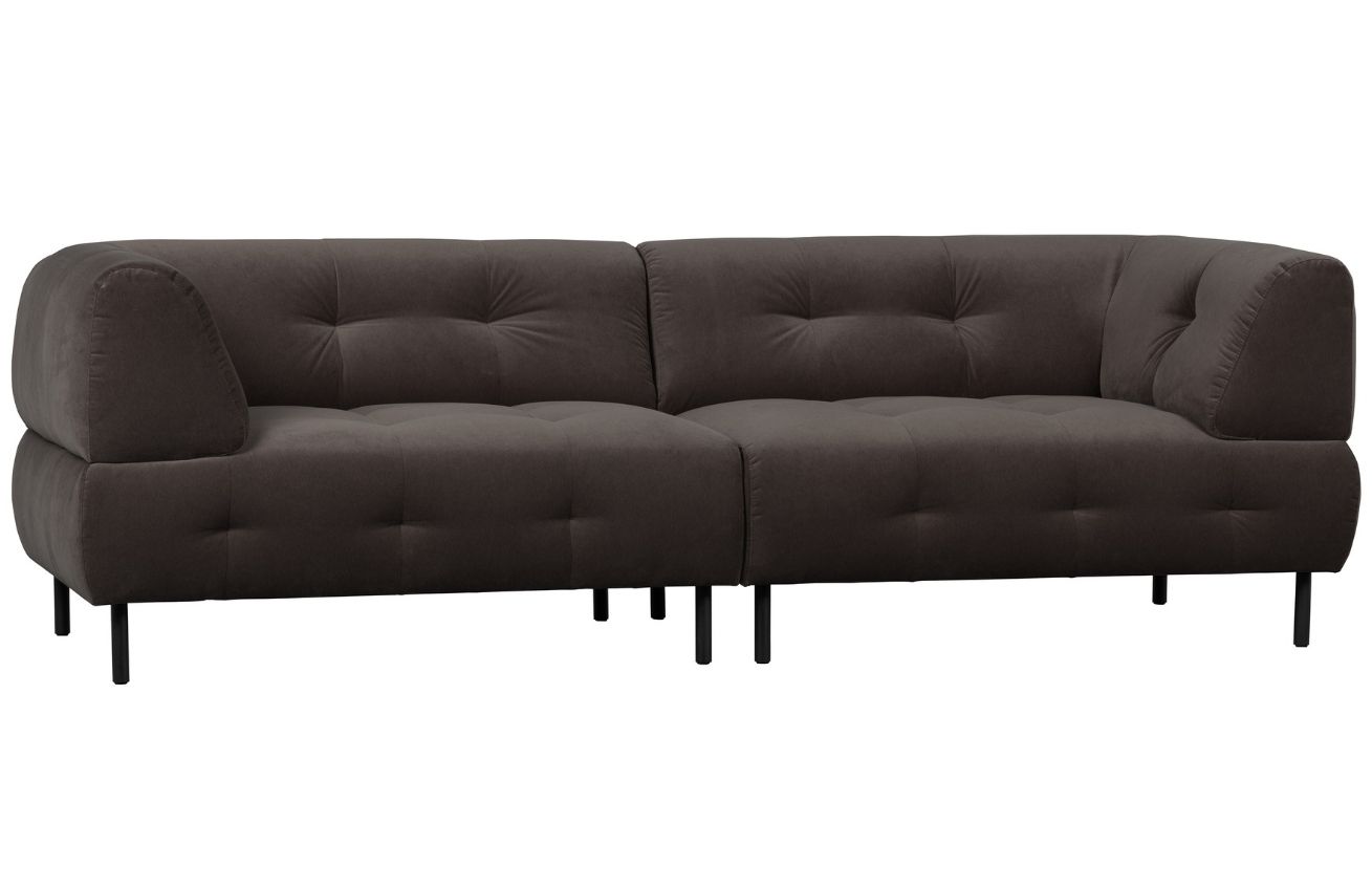 WOOOD Sametová pohovka Doyle 245 cm