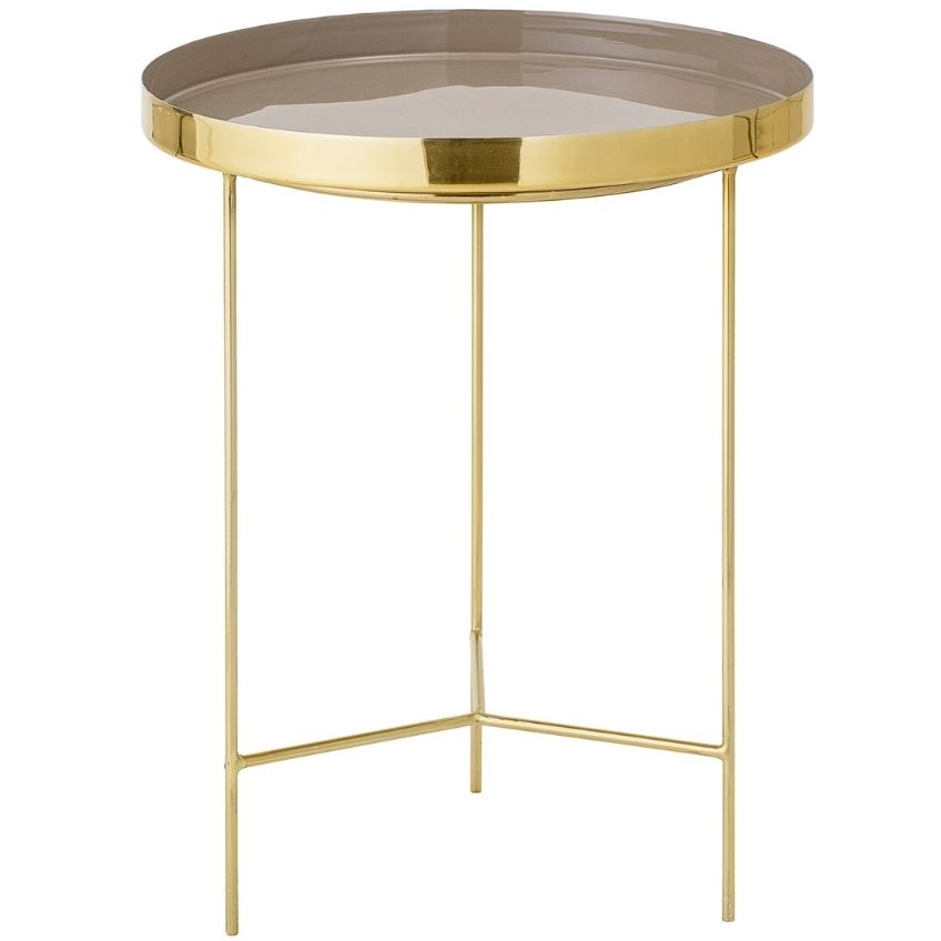 Bloomingville Kovový odkládací stolek Sola 40 cm