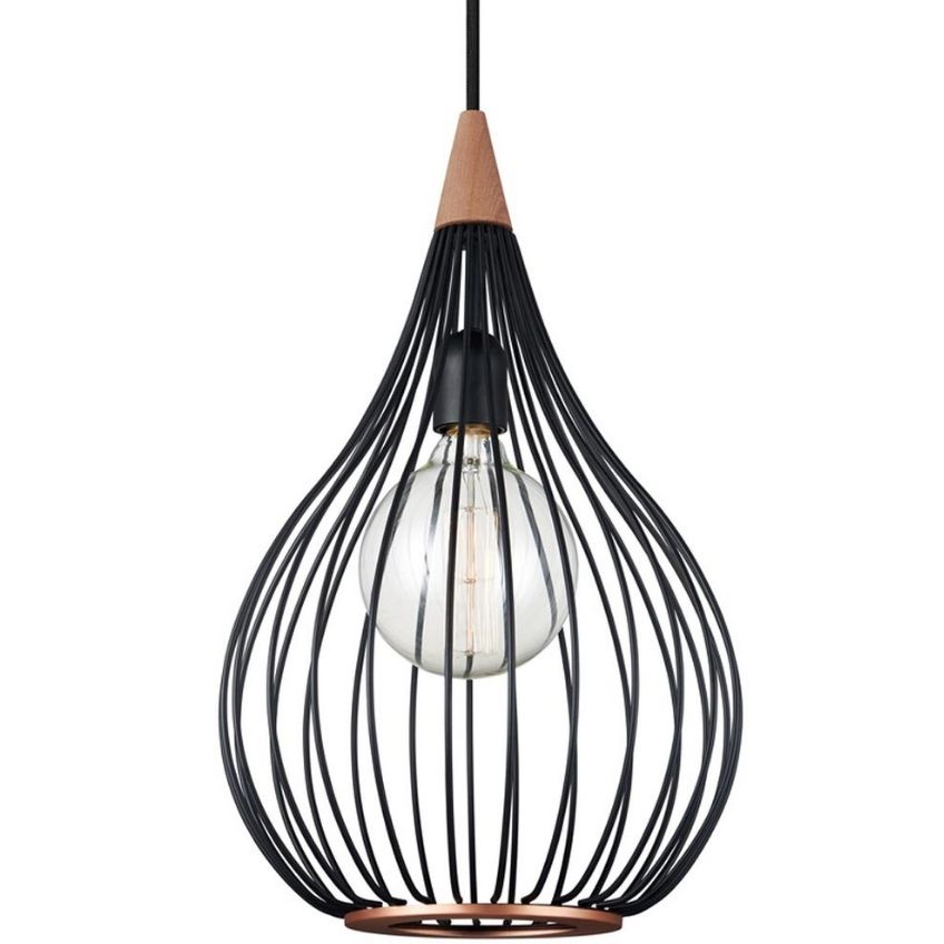 Halo Design Kovové závěsné světlo Drops 30 cm