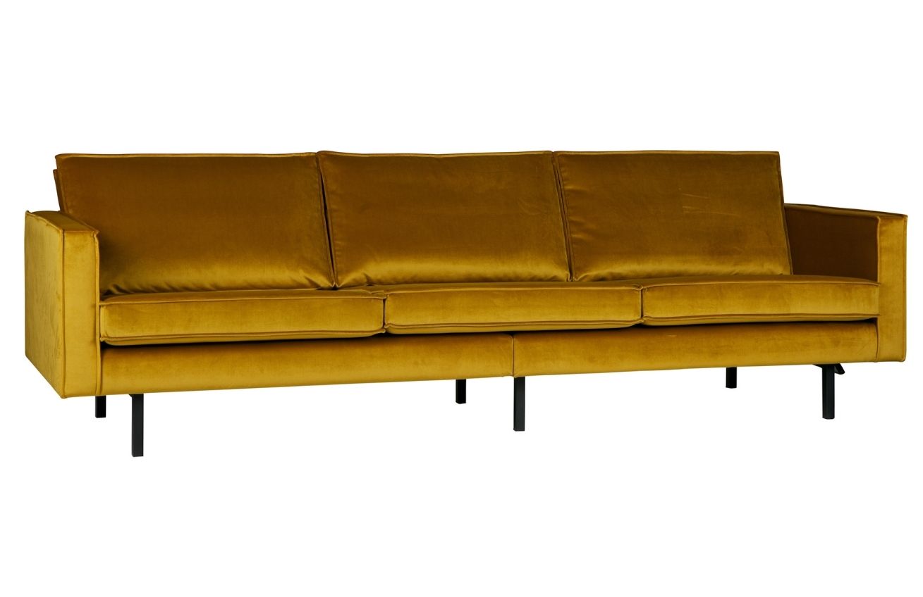 WOOOD Sametová pohovka Raden 277 cm