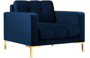 Micadoni Sametové křeslo Mamaia