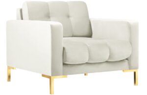 Micadoni Sametové křeslo Mamaia