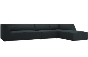 Micadoni Manšestrová rohová pohovka Ruby 366 cm