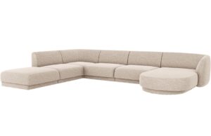 Micadoni Rohová pohovka Miley 335 cm