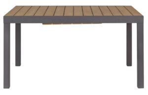 Bizzotto Hliníkový rozkládací zahradní stůl Elias 140/200 x 90 cm