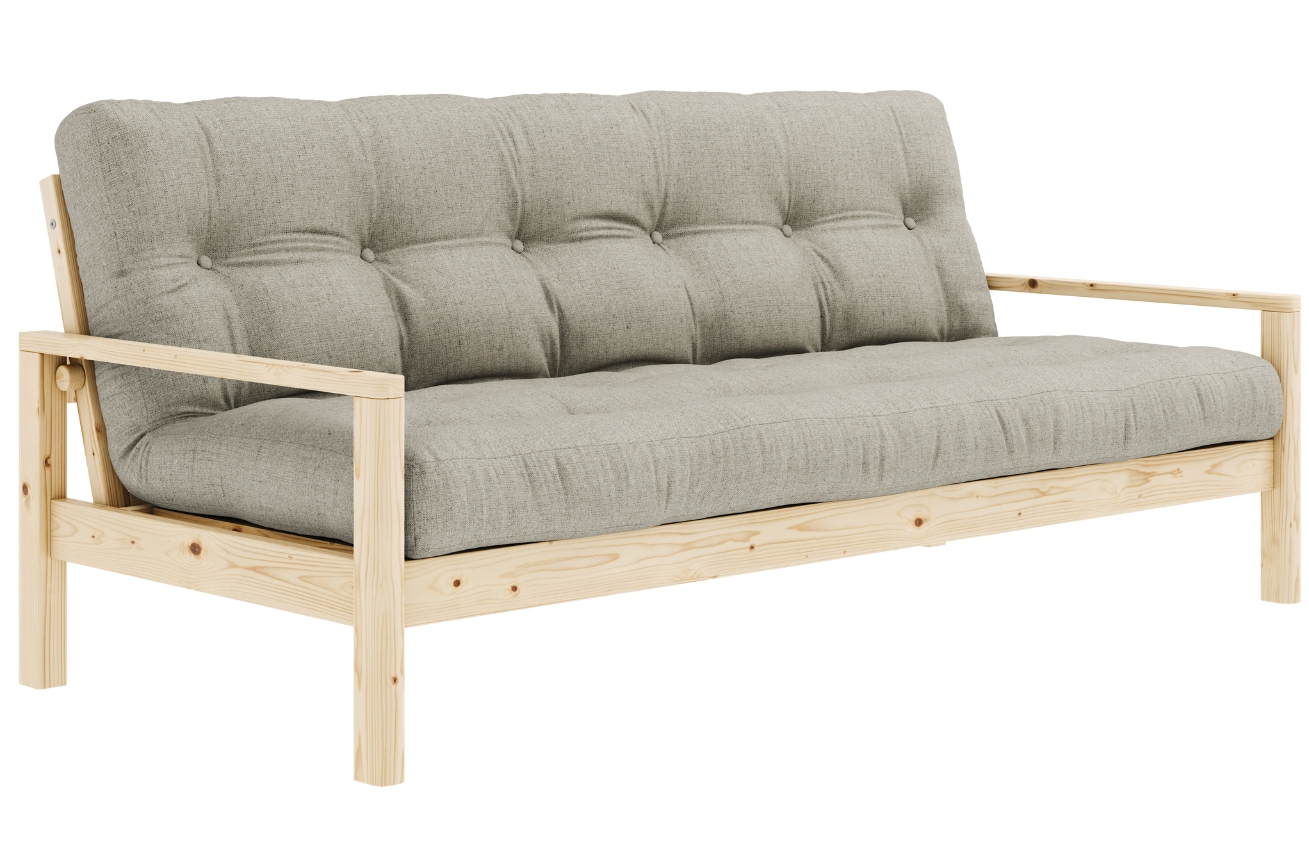 Karup Design Lněná rozkládací pohovka Knob 205 cm