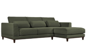 Windsor & Co Manšestrová rohová pohovka Leon 260 cm