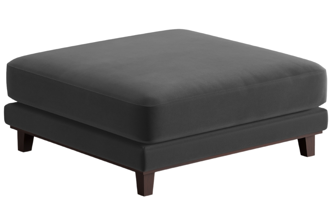 Windsor & Co Sametová podnožka Leon 108 x 108 cm