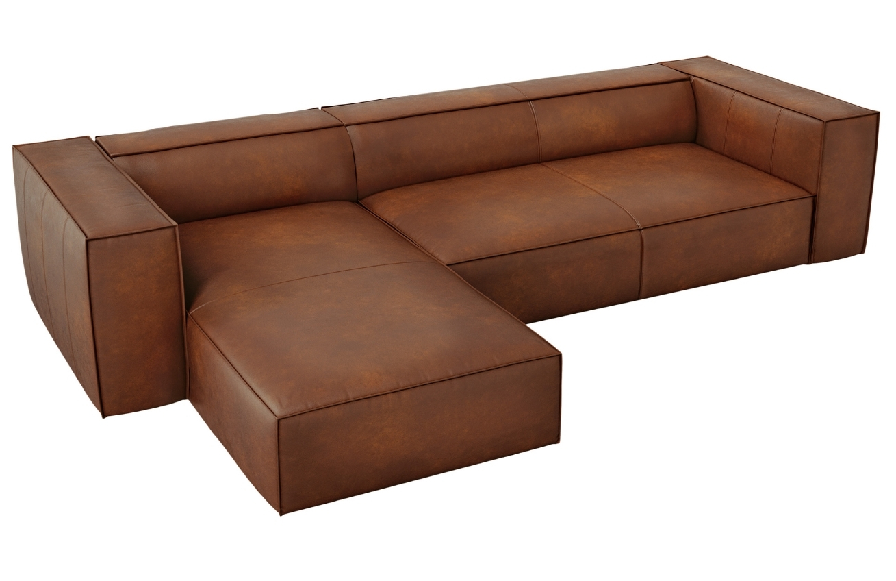 Windsor & Co Kožená rohová pohovka Madame 290 cm