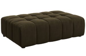 Cosmopolitan Design Sametová podnožka Chicago 102 x 80 cm