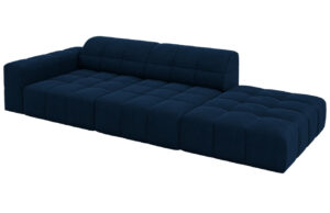 Cosmopolitan Design Sametová pohovka Chicago 262 cm