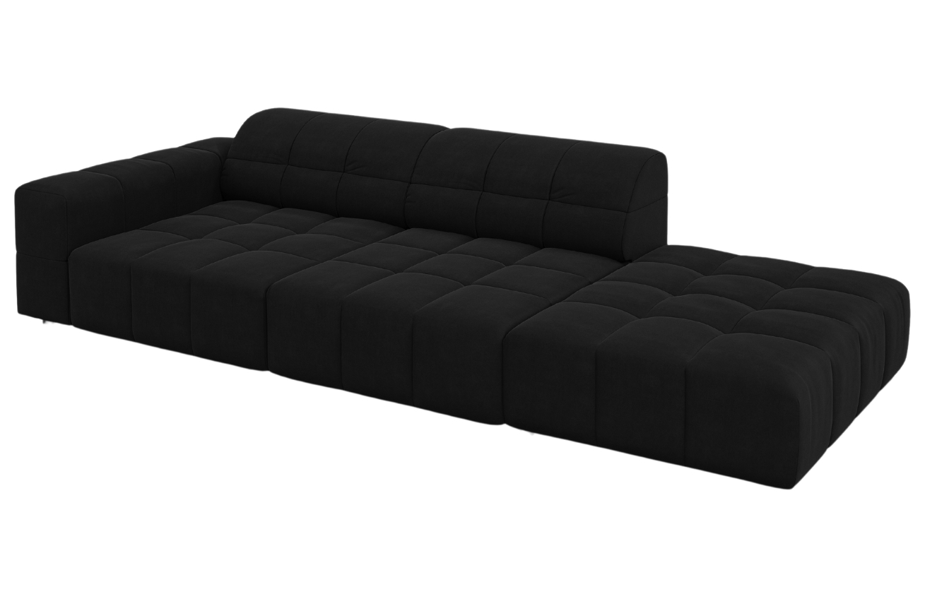 Cosmopolitan Design Sametová pohovka Chicago 262 cm