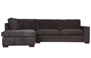 WOOOD Manšestrová rohová pohovka Edison 283 cm