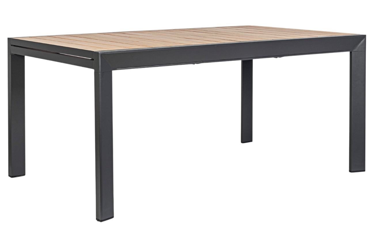 Bizzotto Hliníkový zahradní rozkládací stůl Belmar 160/240 x 100 cm
