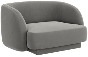 Micadoni Sametové křeslo Miley