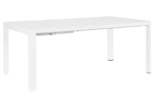 Bizzotto Hliníkový rozkládací zahradní stůl Kiplin 180/240 x 100 cm