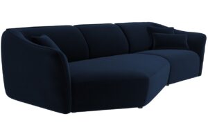 Cosmopolitan Design Sametová pohovka Tokyo 292 cm