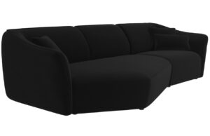 Cosmopolitan Design Sametová pohovka Tokyo 292 cm