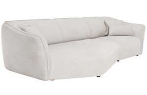 Cosmopolitan Design Bouclé pohovka Tokyo 292 cm