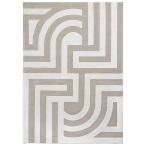 Fargotex Béžovo-bílý koberec Tiffany 200 x 300 cm