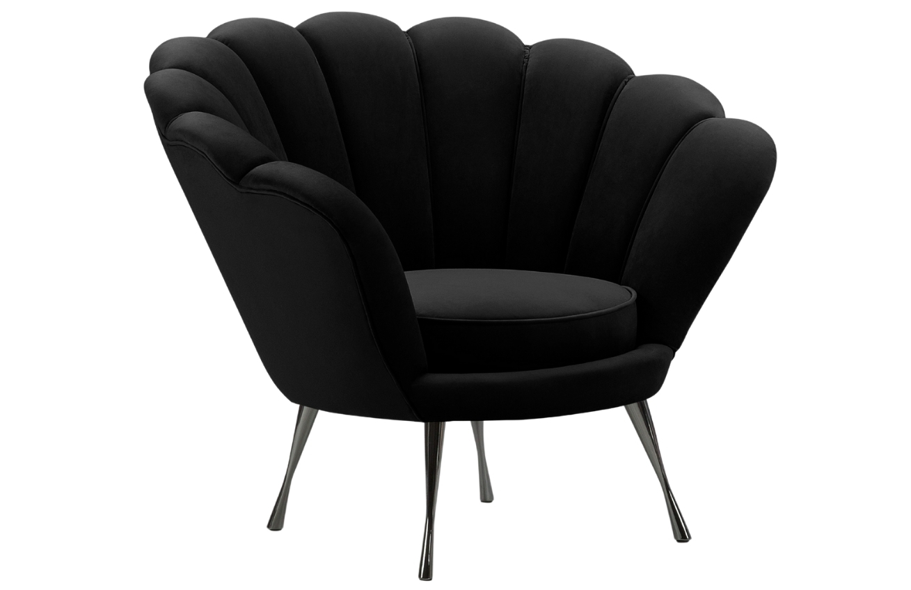 Cosmopolitan Design Sametové křeslo Kingston