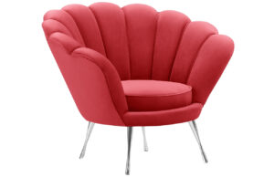 Cosmopolitan Design Sametové křeslo Kingston