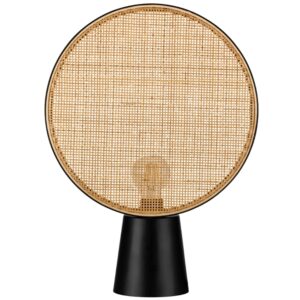 Ratanová stolní lampa Nova Luce Tierra 35 cm