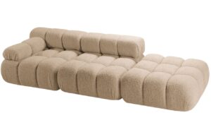 Micadoni Bouclé pohovka Bellis 282 cm