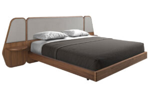 Ořechová dvoulůžková postel Angel Cerdá No. 7175