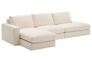 Kave Home Modulární rohová pohovka Alea 340 cm