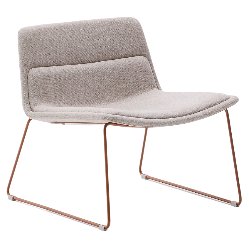 Béžové čalouněné křeslo Kave Home Zahara II.