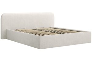 Micadoni Bouclé postel Elizabeth 180 x 200 cm s úložným prostorem