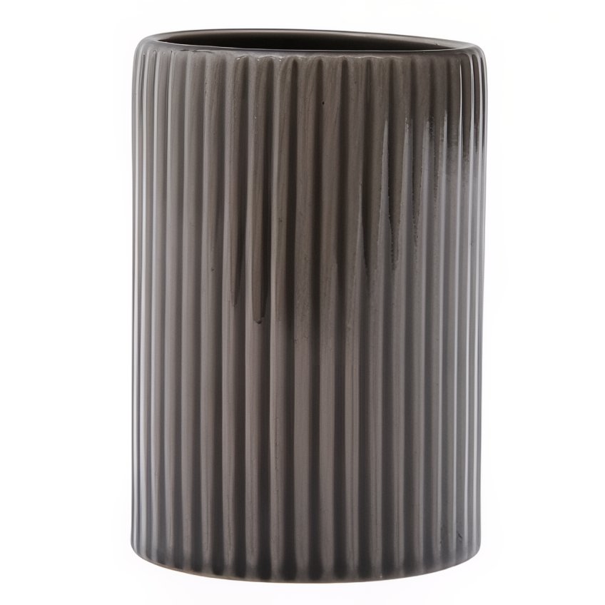 Hnědý stojan na zubní kartáčky Kave Home Selime