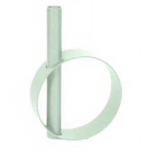 Mátově zelená kovová váza Fermob Ios 23 cm